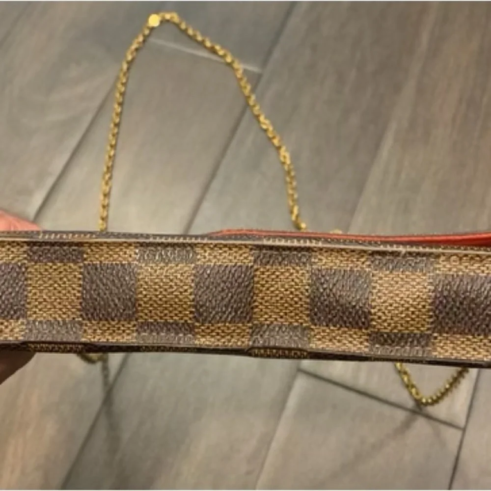 Louis Vuitton Felicie Pouchette Damier Ebene Authentic & Complete! - Picture 13 of 15